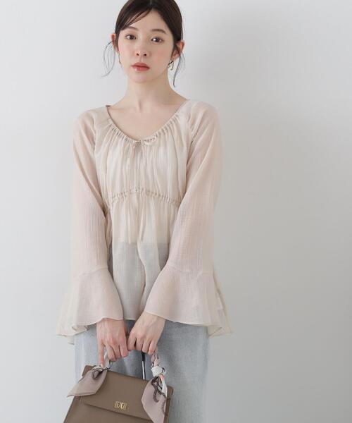 j&m davidson 田中みな実さん着用　ブラウス PROPORTION BODY DRESSING（プロポーションボディドレッシング