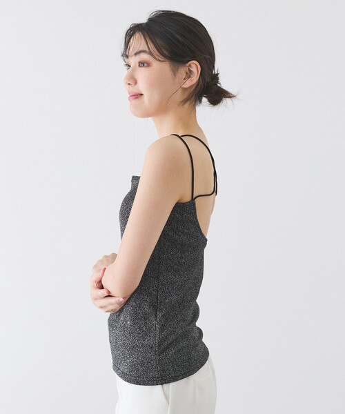 Jayro(ジャイロ)の「バッククロスキャミソール(キャミソール・レディース・ブラック/グレー/シルバー・M)」の17枚目の写真