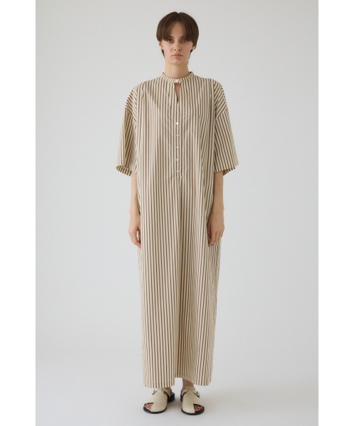 RIM.ARK(リムアーク)の「Relax box shirt OP リラックスボックスシャツワンピース(ワンピース・レディース・ブルー/ブラック/ブラウン/ライトカーキ・38/36)」の15枚目の写真