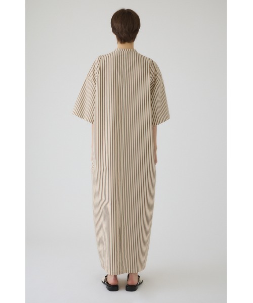 RIM.ARK(リムアーク)の「Relax box shirt OP リラックスボックスシャツワンピース(ワンピース・レディース・ブルー/ブラック/ブラウン/ライトカーキ・38/36)」の17枚目の写真
