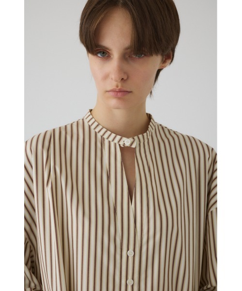 RIM.ARK(リムアーク)の「Relax box shirt OP リラックスボックスシャツワンピース(ワンピース・レディース・ブルー/ブラック/ブラウン/ライトカーキ・38/36)」の20枚目の写真