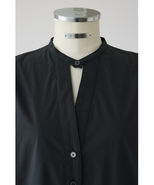 RIM.ARK(リムアーク)の「Relax box shirt OP リラックスボックスシャツワンピース(ワンピース・レディース・ブルー/ブラック/ブラウン/ライトカーキ・38/36)」の8枚目の写真