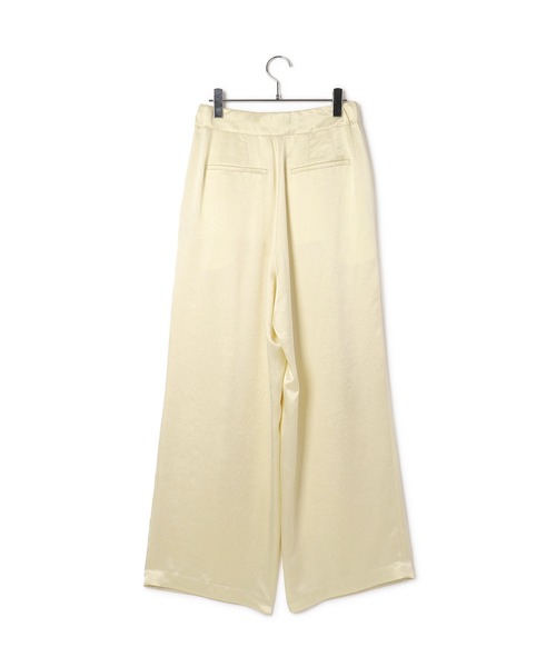 ADAM ET ROPE'(アダムエロペ)の「【EMOELLE】イージーサテンスラックス(スラックス・レディース・ブラック/キナリ・36/38)」の11枚目の写真