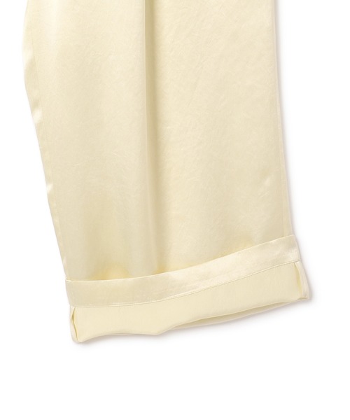 ADAM ET ROPE'(アダムエロペ)の「【EMOELLE】イージーサテンスラックス(スラックス・レディース・ブラック/キナリ・36/38)」の16枚目の写真