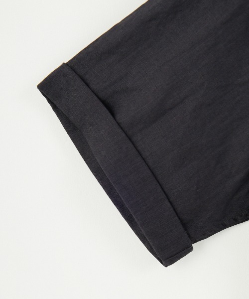 DANTON（ダントン）の「[DANTON/ダントン] ラウンドカラー プルオーバーリネンシャツ（シャツ/ブラウス・レディース・ライトベージュ/サックスブルー/チャコールグレー・38/40/42）」の18枚目の写真