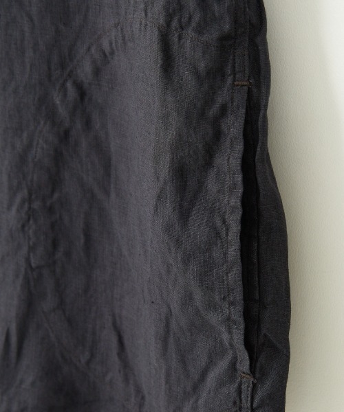 DANTON（ダントン）の「[DANTON/ダントン] ラウンドカラー プルオーバーリネンシャツ（シャツ/ブラウス・レディース・ライトベージュ/サックスブルー/チャコールグレー・38/40/42）」の20枚目の写真