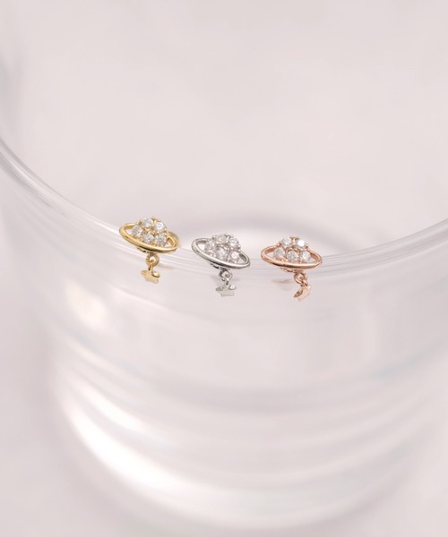 TONE SELECT GOODS(トーンセレクトグッズ)の「【Peony/ピオニー】/【アレルギー対応】サージカルスレンレス コスモピアス(ピアス(両耳用)・レディース・ゴールド/ピンクゴールド/シルバー・FREE)」の8枚目の写真