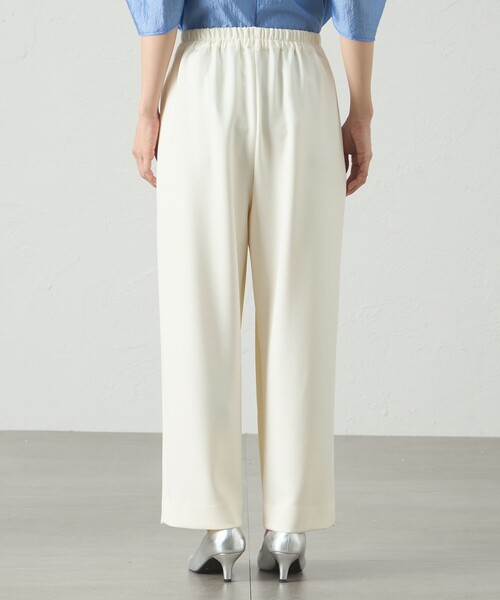 CAST:(キャストコロン)の「【接触冷感/UV効果/セットアップ対応】デザインタックジャージパンツ(その他パンツ・レディース・オフホワイト/ネイビー/ブラック・M/S)」の13枚目の写真