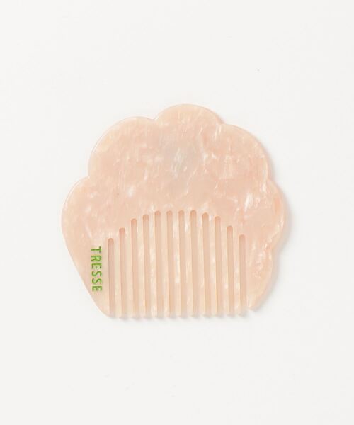 TRESSE（トレス）の「(TRESSE)DOG COMB（ヘアブラシ・レディース・ピンク/イエロー/ベージュ・ONE SIZE）」の4枚目の写真