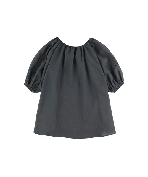 ALEXIA STAM（アリシアスタン）の「Embroidery Gather Dress/刺繍ギャザーワンピ（ワンピース・レディース・チャコールグレー/カーキ・FREE）」の12枚目の写真