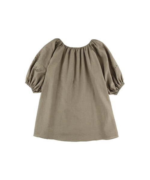 ALEXIA STAM（アリシアスタン）の「Embroidery Gather Dress/刺繍ギャザーワンピ（ワンピース・レディース・チャコールグレー/カーキ・FREE）」の16枚目の写真