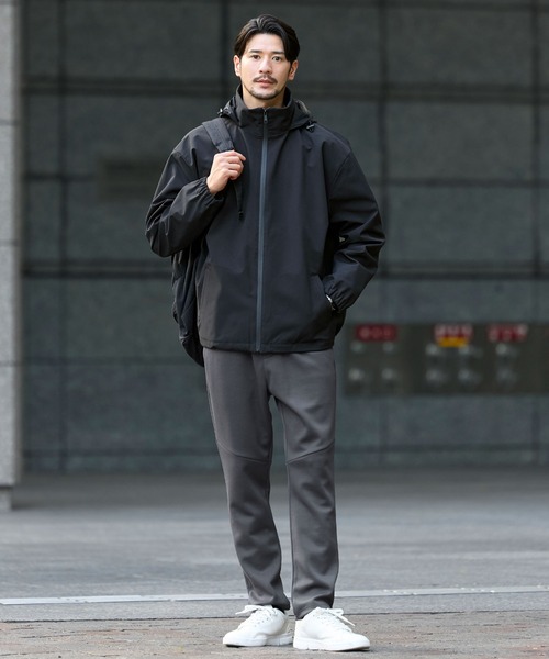 SPU(スプ)の「【セットアップ対応】防シワ・抗ピリング・ウォッシャブル ハイポンチイージーテックパンツ(その他パンツ・メンズ・ネイビー/ブラック/グレー/チャコール/杢グレー/グレー系・M/S/XL/L)」の18枚目の写真