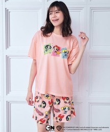 aimerfeel（エメフィール）の「▼パワーパフ ガールズ Tシャツ 上下セット（ルームウェア/パジャマ）」