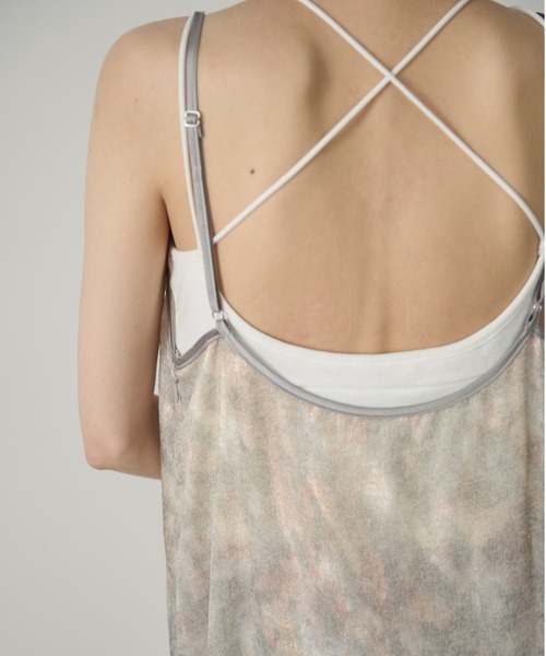 AIC.（エーアイシー）の「ラメプリントムラ染めロングワンピース（ワンピース・レディース・キナリ/ブルー・FREE）」の20枚目の写真