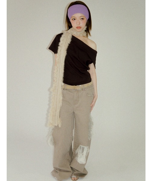 レースクラッシュデニム igi HIDDEN LACE CLASH DENIM / レースクラッシュデニム（デニム