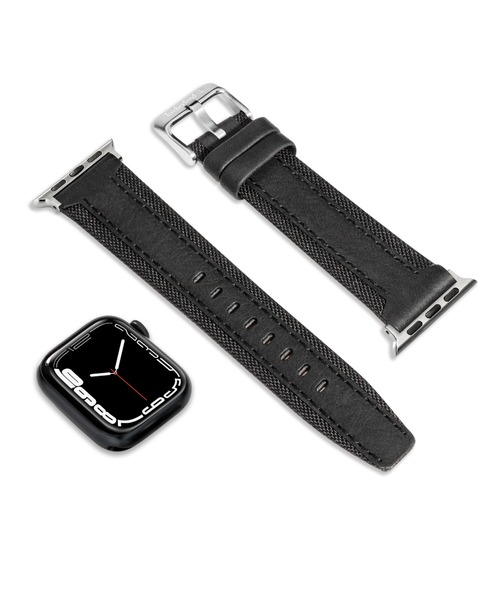 Timberland(ティンバーランド)の「「Timberland/ティンバーランド」Apple Watch Band/アップルウォッチ バンド ベインブリッジ /2サイズ展開【38 mm / 40 mm / 41mm】【42 mm / 44 mm / 45mm】(デジタル腕時計・メンズ・ブラウン系/ブラック/ネイビー・L/S)」の2枚目の写真