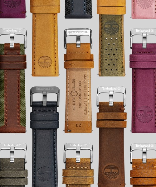 Timberland(ティンバーランド)の「「Timberland/ティンバーランド」Apple Watch Band/アップルウォッチ バンド ベインブリッジ /2サイズ展開【38 mm / 40 mm / 41mm】【42 mm / 44 mm / 45mm】(デジタル腕時計・メンズ・ブラウン系/ブラック/ネイビー・L/S)」の5枚目の写真