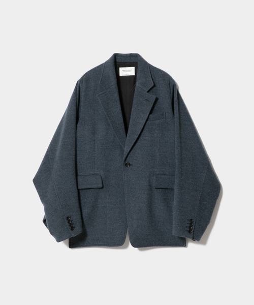 double-end lightpile double cloth JKcoat（テーラードジャケット