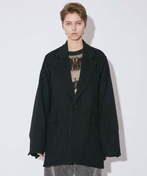 double-end lightpile double cloth JKcoat（テーラードジャケット