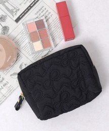 Flowering（フラワーリング）の「ハート/リボン/ネコ/キルティング/ポーチ（ポーチ）」