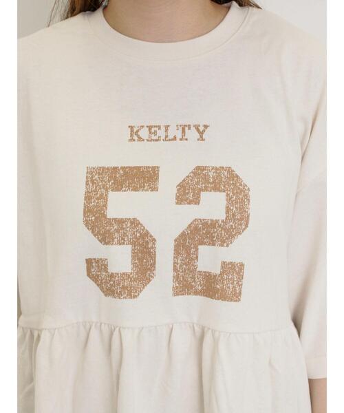 KELTY×Samansa Mo2】ギャザーチュニックTシャツ（Tシャツ