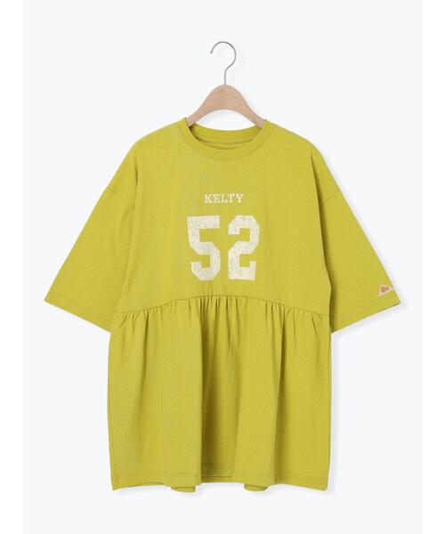 KELTY×Samansa Mo2】ギャザーチュニックTシャツ（Tシャツ