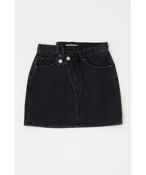 MOUSSY（マウジー）の「CROSS WAIST ミニスカート（デニムスカート・レディース・ライトブルー/ブラック・0/1/2）」の15枚目の写真