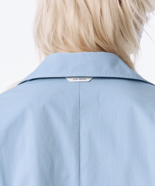 JOSE MOON(ジョゼムーン)の「2WAY SHIRT/ツーウェイシャツ(シャツ/ブラウス・レディース・ブルー/ホワイト・FREE)」の15枚目の写真