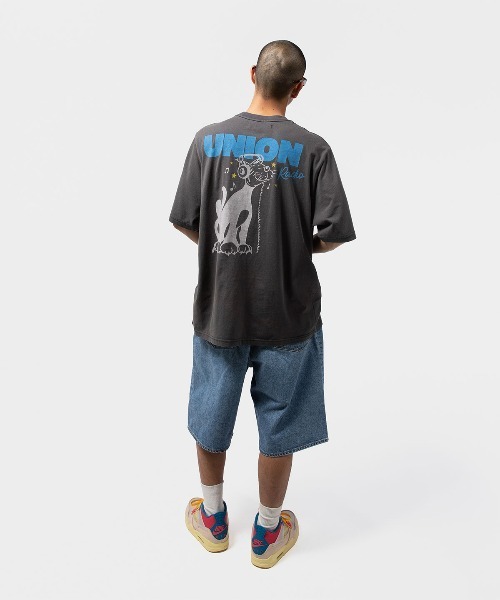 UNION（UNION TOKYO）（ユニオン）の「UNION TOKYO HUGES SHORT ユニオントーキョー（デニムパンツ・メンズ・ライトインディゴブルー・SMALL/LARGE/MEDIUM/X-LARGE）」の9枚目の写真