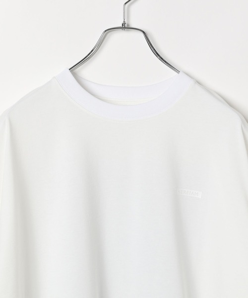 HEREIAM（ヘレイアム）の「【HEREIAM MEN】ユニセックス/吸水速乾＆接触冷感/MINDFUINESS T（Tシャツ/カットソー・メンズ・ホワイト/グリーン系その他/ブラック・MEDIUM/LARGE）」の13枚目の写真