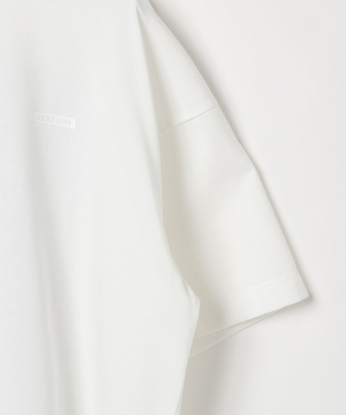 HEREIAM（ヘレイアム）の「【HEREIAM MEN】ユニセックス/吸水速乾＆接触冷感/MINDFUINESS T（Tシャツ/カットソー・メンズ・ホワイト/グリーン系その他/ブラック・MEDIUM/LARGE）」の11枚目の写真