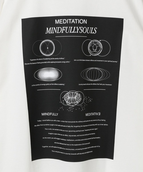 HEREIAM（ヘレイアム）の「【HEREIAM MEN】ユニセックス/吸水速乾＆接触冷感/MINDFUINESS T（Tシャツ/カットソー・メンズ・ホワイト/グリーン系その他/ブラック・MEDIUM/LARGE）」の8枚目の写真