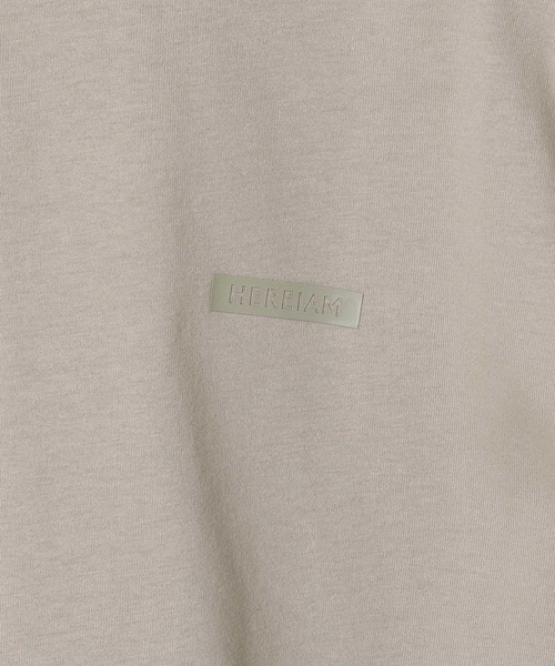 HEREIAM（ヘレイアム）の「【HEREIAM MEN】ユニセックス/吸水速乾＆接触冷感/MINDFUINESS T（Tシャツ/カットソー・メンズ・ホワイト/グリーン系その他/ブラック・MEDIUM/LARGE）」の5枚目の写真
