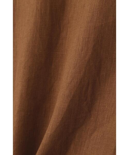 MARGARET HOWELL(マーガレットハウエル)の「SHIRTING LINEN SHIRT(シャツ/ブラウス・メンズ・ブラウン・LARGE/SMALL)」の2枚目の写真