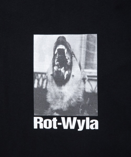 ROTTWEILER（ロットワイラー）の「DOG PHOTO LS TEE（Tシャツ/カットソー・メンズ・ブラック/ホワイト・S/M/L/XL）」の14枚目の写真