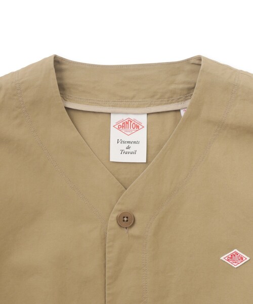 セール】DANTON（ダントン）COLLARLESS JACKET｜ジャケット