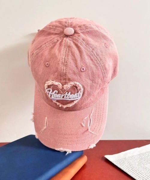 セール】ハートビートカラーデニムCAP（キャップ）｜LETee（レティー