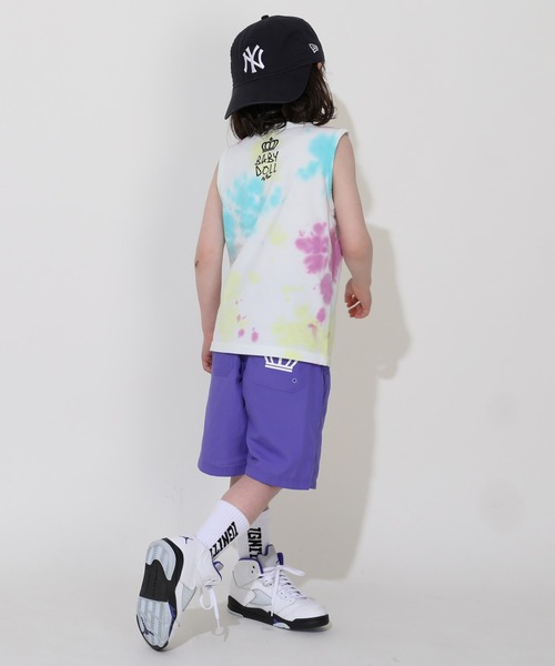 BABYDOLL（ベビードール）の「【綿100％】タイダイタンクトップ 0583K（タンクトップ・キッズ・ベビーピンク/ターコイズブルー・100cm/110cm/120cm/130cm/140cm/90cm）」の9枚目の写真