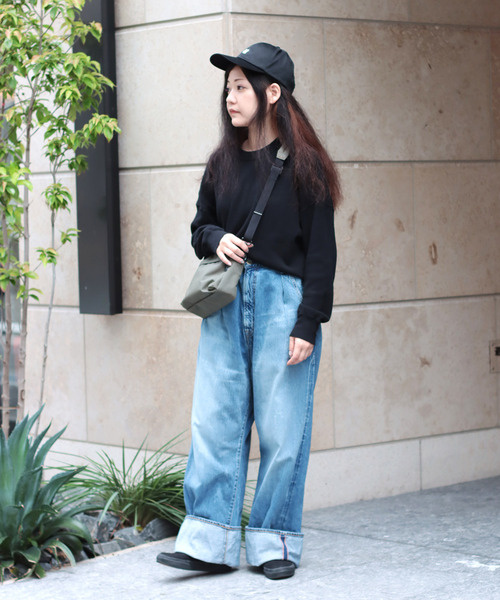 OMNIGOD（オムニゴッド）の「[OMNIGOD womens / オムニゴッド] サーマル ロングスリーブTシャツ（Tシャツ/カットソー・レディース・ブルー/アイボリー/ブラック・0）」の11枚目の写真