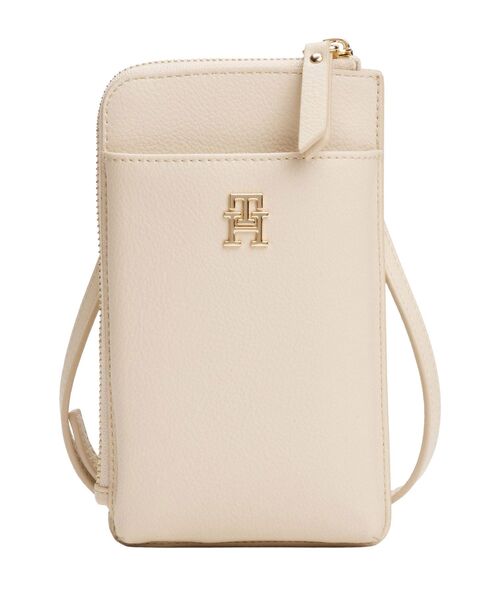 TOMMY HILFIGER(トミーヒルフィガー)の「ストラップ付きフォーンウォレット(財布・レディース・ブルー/ベージュ・FREE)」の2枚目の写真