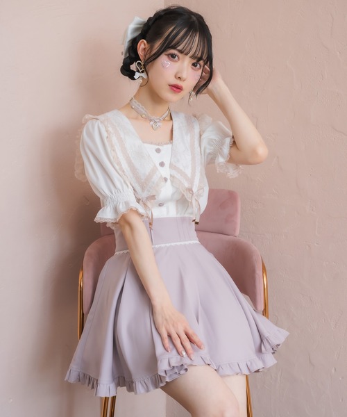 ROJITA(ロジータ)の「パール釦セーラーカラーブラウス(シャツ/ブラウス・レディース・ブラック/マルチ/その他/ホワイト・FREE)」の19枚目の写真