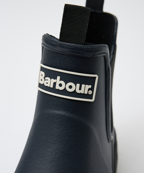Barbour（バブアー）の「【BARBOUR / バブアー】 Nimbus サイドゴア ショート レインブーツ（レインシューズ・メンズ・ネイビー/アイボリー・6/8/7）」の9枚目の写真