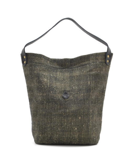 CLEDRAN（クレドラン）の「【麻ミックス】CL3760 HAND＆WORK C/J HALF SHOULDER（ショルダーバッグ・レディース・グレー系その他/ブラック系その他/ホワイト系その他・FREE）」の3枚目の写真