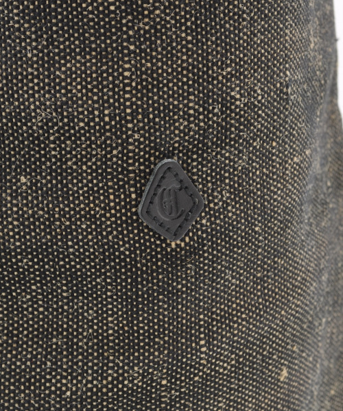 CLEDRAN（クレドラン）の「【麻ミックス】CL3760 HAND＆WORK C/J HALF SHOULDER（ショルダーバッグ・レディース・グレー系その他/ブラック系その他/ホワイト系その他・FREE）」の13枚目の写真