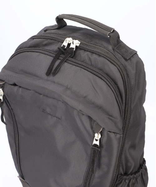 Rename（リネーム）の「Rename ナイロン ダブルジップバックパック（バックパック/リュック・レディース・ブラック×ブラック/ホワイト×ブラック・FREE）」の7枚目の写真