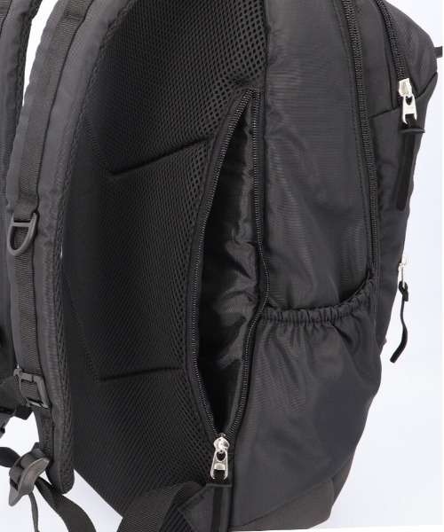 Rename（リネーム）の「Rename ナイロン ダブルジップバックパック（バックパック/リュック・レディース・ブラック×ブラック/ホワイト×ブラック・FREE）」の11枚目の写真
