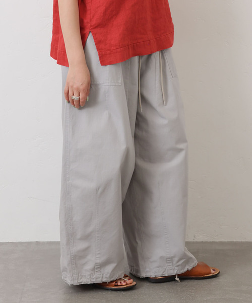 JOURNAL STANDARD LUXE（ジャーナルスタンダード　ラックス）の「リップストップ ベイカーパンツ（その他パンツ・レディース・カーキ/グレー・SMALL/MEDIUM）」の8枚目の写真