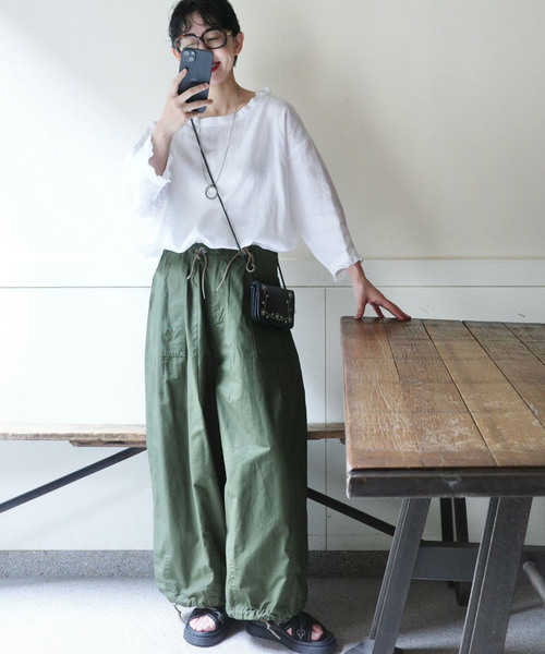 美品 LUXE ジャーナルスタンダード リップストップ ベイカーパンツ リップストップ ベイカーパンツ（その他パンツ）｜journal