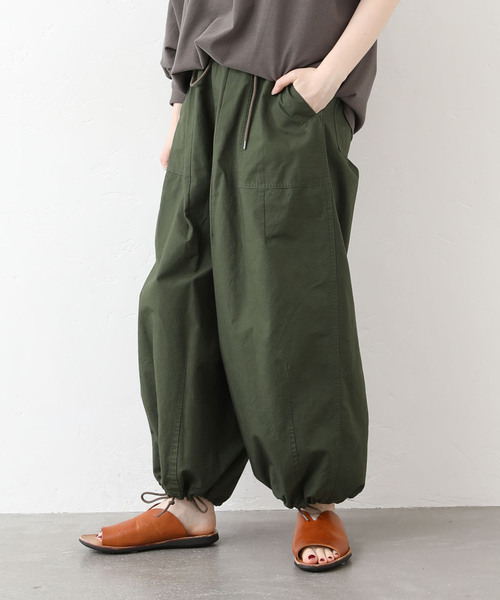 JOURNAL STANDARD LUXE（ジャーナルスタンダード　ラックス）の「リップストップ ベイカーパンツ（その他パンツ・レディース・カーキ/グレー・SMALL/MEDIUM）」の16枚目の写真