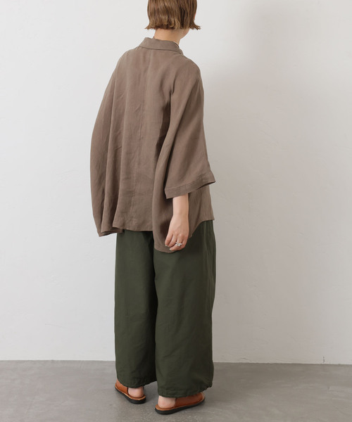 JOURNAL STANDARD LUXE（ジャーナルスタンダード　ラックス）の「リップストップ ベイカーパンツ（その他パンツ・レディース・カーキ/グレー・SMALL/MEDIUM）」の19枚目の写真